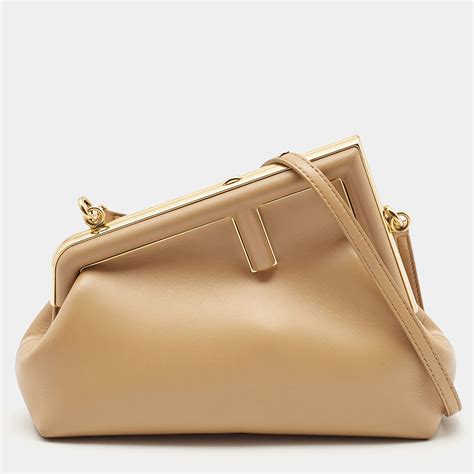 fendi first small beige|Fendi First Small .